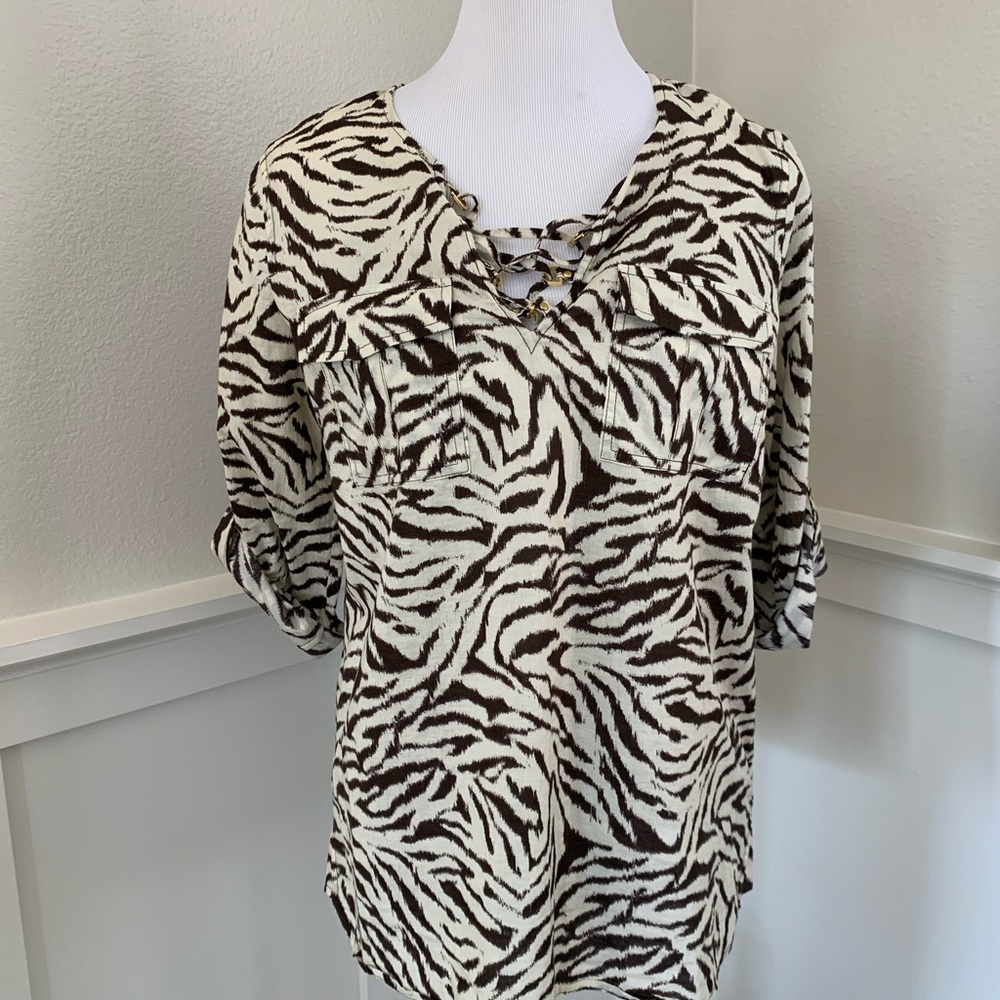Michael Kors animal print top